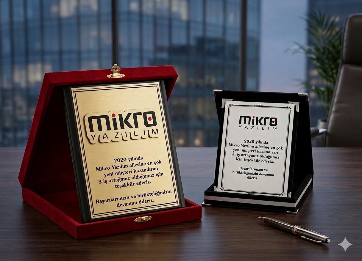 Mikro Yazılım Çözüm Ortağı Ödülü